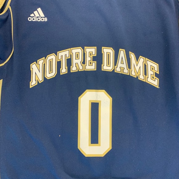 Adidas Notre Dame Fighting Irish #0 Jersey - Picture 8 of 9